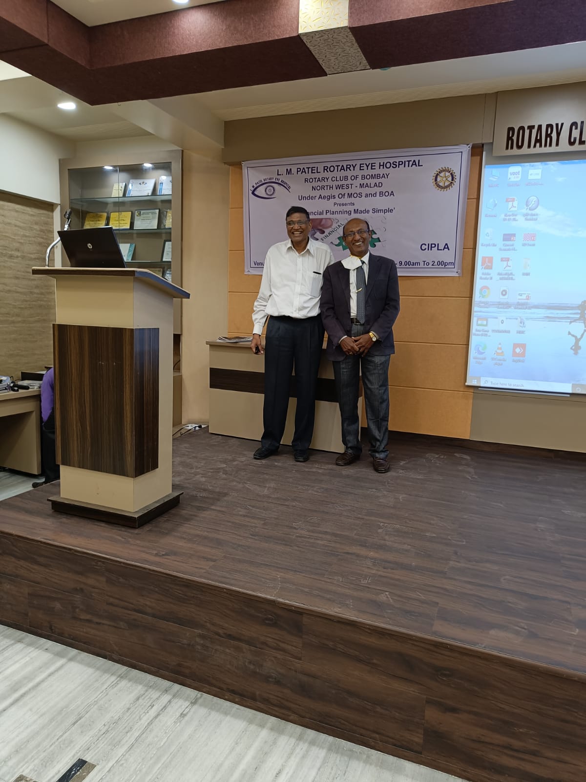 MOS financial meet at MUMBAI